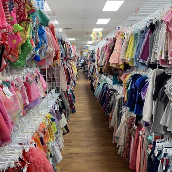 Once Upon A Child - Long aisle of clothes - Thrift Stores Near Me - New Hartford, New York Once Upon A Child - Long aisle of clothes - Thrift Stores Near Me - New Hartford, New York