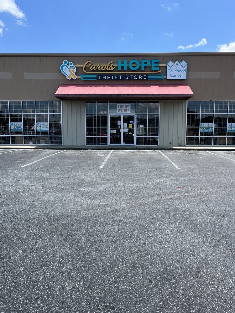 CAROL’S HOPE THRIFT STORE 1250 W Floyd Baker Blvd, Gaffney, South