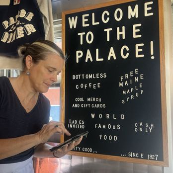 Palace Diner - Friendly staff & cute merch to boot! - Breakfast & Brunch Near Me - Biddeford, Maine Palace Diner - Friendly staff & cute merch to boot! - Breakfast & Brunch Near Me - Biddeford, Maine