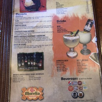 Morelia Mexican Grill - Menu - Mexican Near Me - Bastrop, Texas