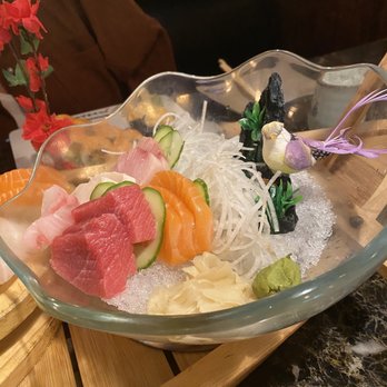 Sakura Sushi & Grill - Sashimi on the Sakura boat - Sushi Bars Near Me - Hilo, Hawaii