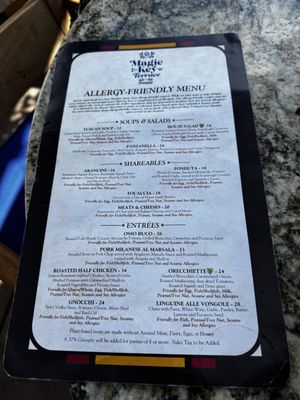 Menu photo 1 Magic Key Terrace - Magic Key Holder Dining Anaheim, CA