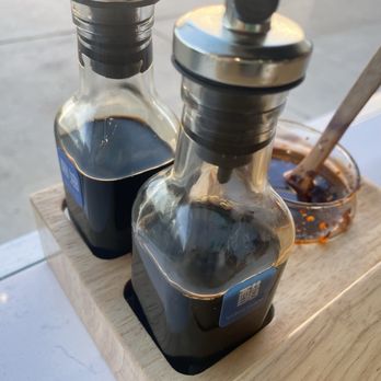 Shi Miao Dao - Condiments (back vinegar, soy sauce and chili oil) - Chinese Near Me - Falls Church, Virginia Shi Miao Dao - Condiments (back vinegar, soy sauce and chili oil) - Chinese Near Me - Falls Church, Virginia