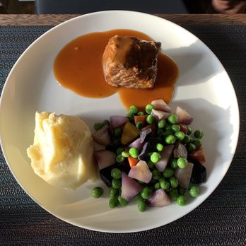 Trestle - Braised beef short rib w/ summer vegetables and potato purée - New American Near Me - San Francisco, California Trestle - Braised beef short rib w/ summer vegetables and potato purée - New American Near Me - San Francisco, California
