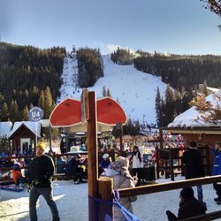 Keystone Ski and Ride School - View from Kid pick up area