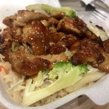 Sarku Japan - Chicken Teriyaki with Veggies and Fried Rice 3 - Japanese Near Me - Jamaica, New York