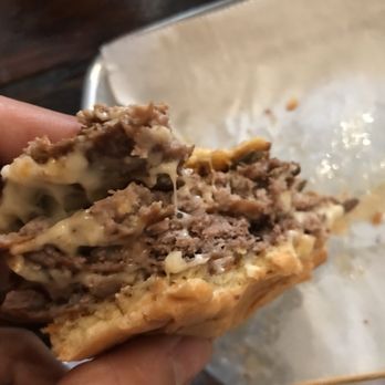 Mac's Local Eats - Captain burger dresses as a Dirty Sancho (2 beef patties, 2 pork patties) - American Near Me - St Louis, Missouri Mac's Local Eats - Captain burger dresses as a Dirty Sancho (2 beef patties, 2 pork patties) - American Near Me - St Louis, Missouri