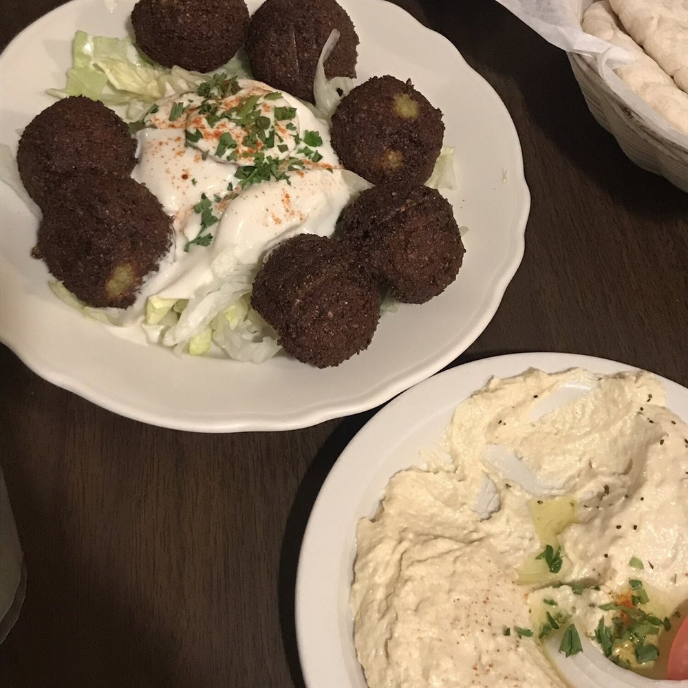 Old Jerusalem Restaurant - Falifil and Hommos appetizers - Middle Eastern Near Me - Chicago, Illinois Old Jerusalem Restaurant - Falifil and Hommos appetizers - Middle Eastern Near Me - Chicago, Illinois