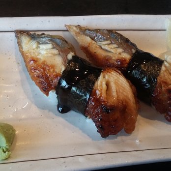 Sagami - unagi nigiri, served fresh, very tender and savory - Sushi Bars Near Me - Irvine, California