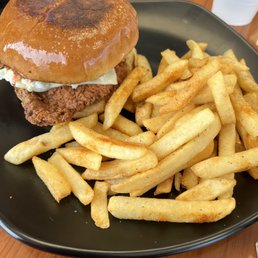 Spicy chicken sandwich
