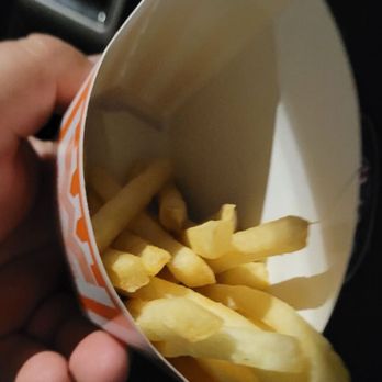Whataburger - Right out of the bag. None eaten yet.  Guess they ran out. Not the business I remember from Texas. - Burgers Near Me - Lebanon, Tennessee