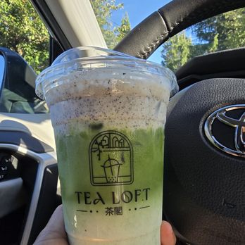 Tea Loft - Sesame matcha - Bubble Tea Near Me - Portland, Oregon