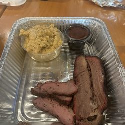Bartz Barbecue - Brisket and Mac n Cheese