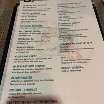 Dockside Waterfront Grill - Drink specials - Seafood Near Me - Venice, Florida Dockside Waterfront Grill - Drink specials - Seafood Near Me - Venice, Florida