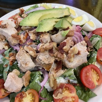Twenty Tap - Turkey Cobb salad. Very filling. The jalapeño ranch isn't spicy at all. - Bars Near Me - Indianapolis, Indiana