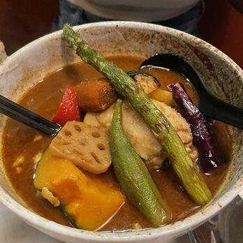 NR - Chicken + Vegetable soup curry - Ramen Near Me - New York, New York NR - Chicken + Vegetable soup curry - Ramen Near Me - New York, New York
