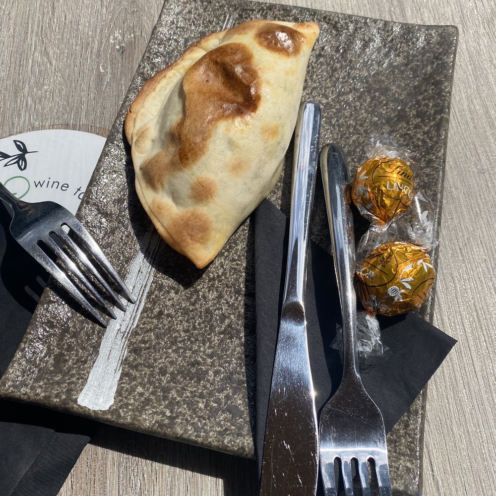Vinoteca - beef empanada - Wine Tasting Room Near Me - Half Moon Bay, California Vinoteca - beef empanada - Wine Tasting Room Near Me - Half Moon Bay, California