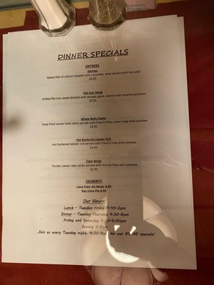 Menu photo 1 Sans Souci Meriden, CT