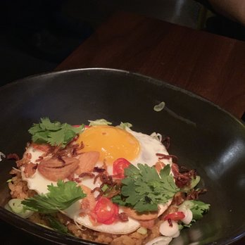 Wayan - Nasi Goreng, Indonesia's famous fried rice dish: skip this, the rice is kinda gluey - Indonesian Near Me - New York, New York