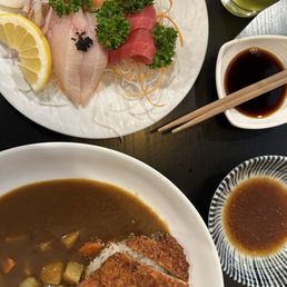 Chicken Katsu | Sushi or Sashimi Combo (10pieces) Chicken Katsu | Sushi or Sashimi Combo (10pieces)