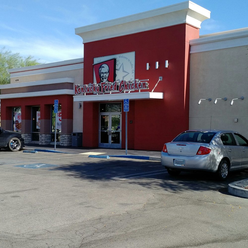 KFC - Exterior. - Chicken Wings Near Me - Indio, California