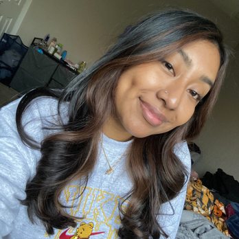 Lighthouse Salon & Barber - Chocolate color block hair :) - Hair Salons Near Me - San Jose, California Lighthouse Salon & Barber - Chocolate color block hair :) - Hair Salons Near Me - San Jose, California