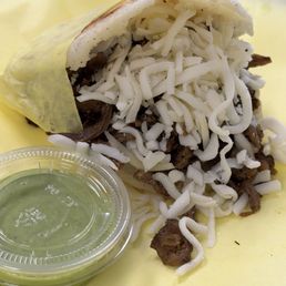 Carne Asada Arepa