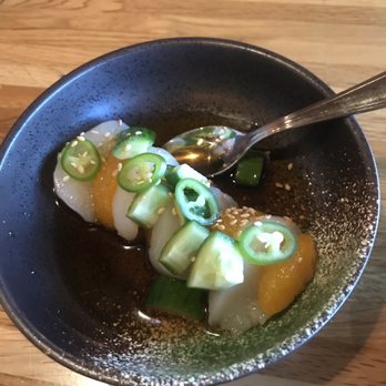 Ginger - Hotate serrano - Japanese Near Me - Humble, Texas