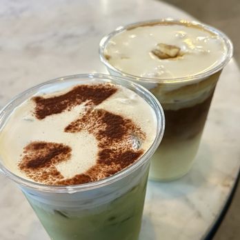 3Thyme - Banana Cream Latte and Sweet Cream Matcha - Coffee & Tea Near Me - Los Angeles, California 3Thyme - Banana Cream Latte and Sweet Cream Matcha - Coffee & Tea Near Me - Los Angeles, California
