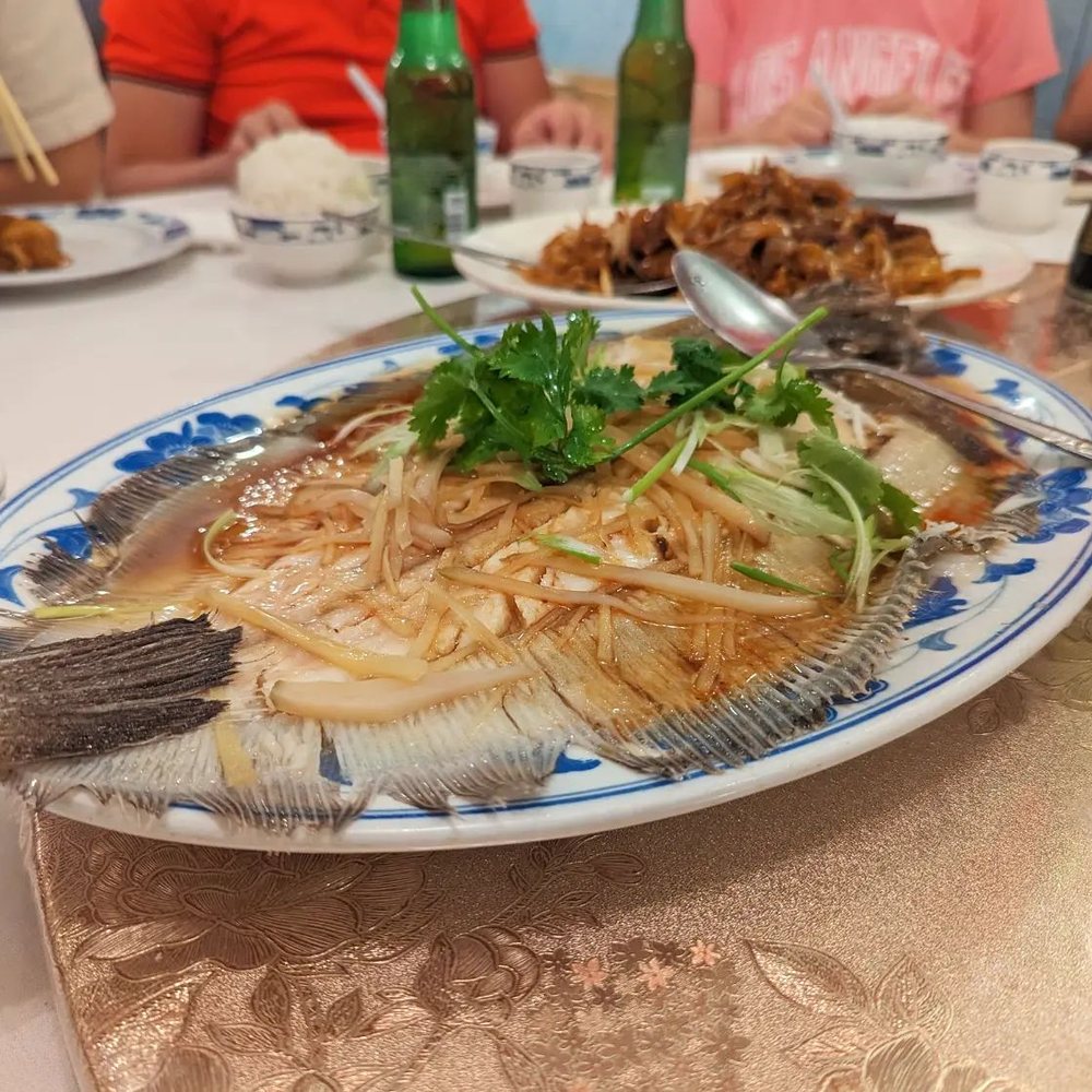 Queens Seafood Restaurant - Steamed flounder with ginger and scallion - Seafood Near Me - Elmhurst, New York Queens Seafood Restaurant - Steamed flounder with ginger and scallion - Seafood Near Me - Elmhurst, New York