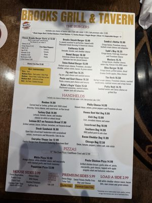 Menu photo 1 Brooks Grill and Tavern Naples, FL Menu photo 1 Brooks Grill and Tavern Naples, FL