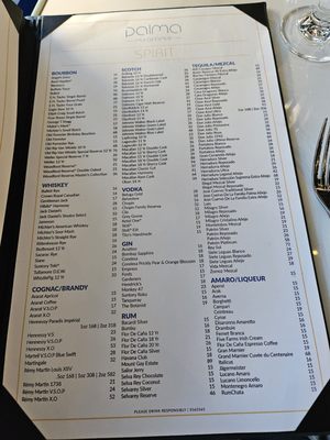 Menu photo 7 Palma Ristorante Burbank, CA Menu photo 7 Palma Ristorante Burbank, CA