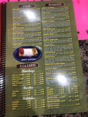 Menu photo 4 El Camino Real Wixom, MI Menu photo 4 El Camino Real Wixom, MI