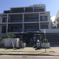 The Beach Chalet Shop - Outside, the chalet is on the ground floor