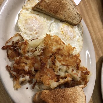 Famous Restaurant - Two egg special, with potatoes and wheat toast and pancakes - Restaurants Near Me - York, Pennsylvania