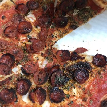 Pizzalina - Burnt Pepperoni pizza - Pizza Near Me - San Anselmo, California