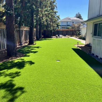 Cal Pro Artificial Turf - Back yard - Artificial Turf Near Me - San Jose, California Cal Pro Artificial Turf - Back yard - Artificial Turf Near Me - San Jose, California