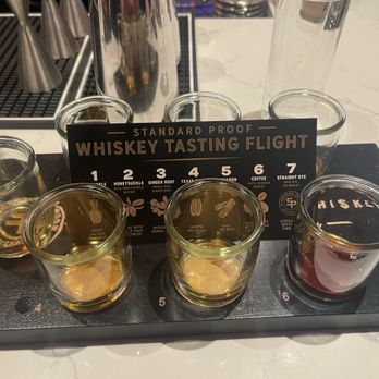 Standard Proof Whiskey Co - Austin - The Whiskey flight. - Whiskey Bars Near Me - Austin, Texas Standard Proof Whiskey Co - Austin - The Whiskey flight. - Whiskey Bars Near Me - Austin, Texas