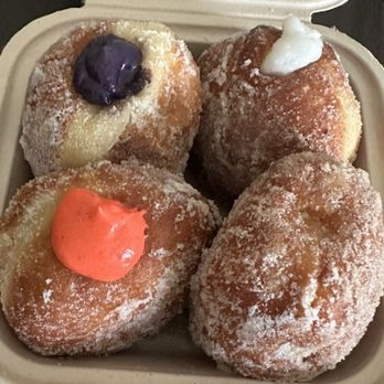 Passion Bakery Cafe - Malasades Filled Ube, coconut, POG and cinnamon not filled - Bakeries Near Me - Kapaa, Hawaii