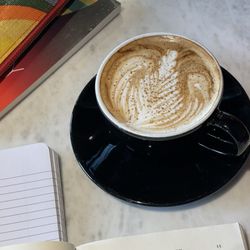Roast Coffee Shop - Hazelnut latte with toasted cinnamon