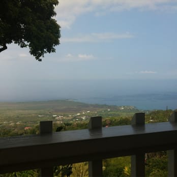 The Coffee Shack - View from the outside deck - Coffee & Tea Near Me - Captain Cook, Hawaii The Coffee Shack - View from the outside deck - Coffee & Tea Near Me - Captain Cook, Hawaii