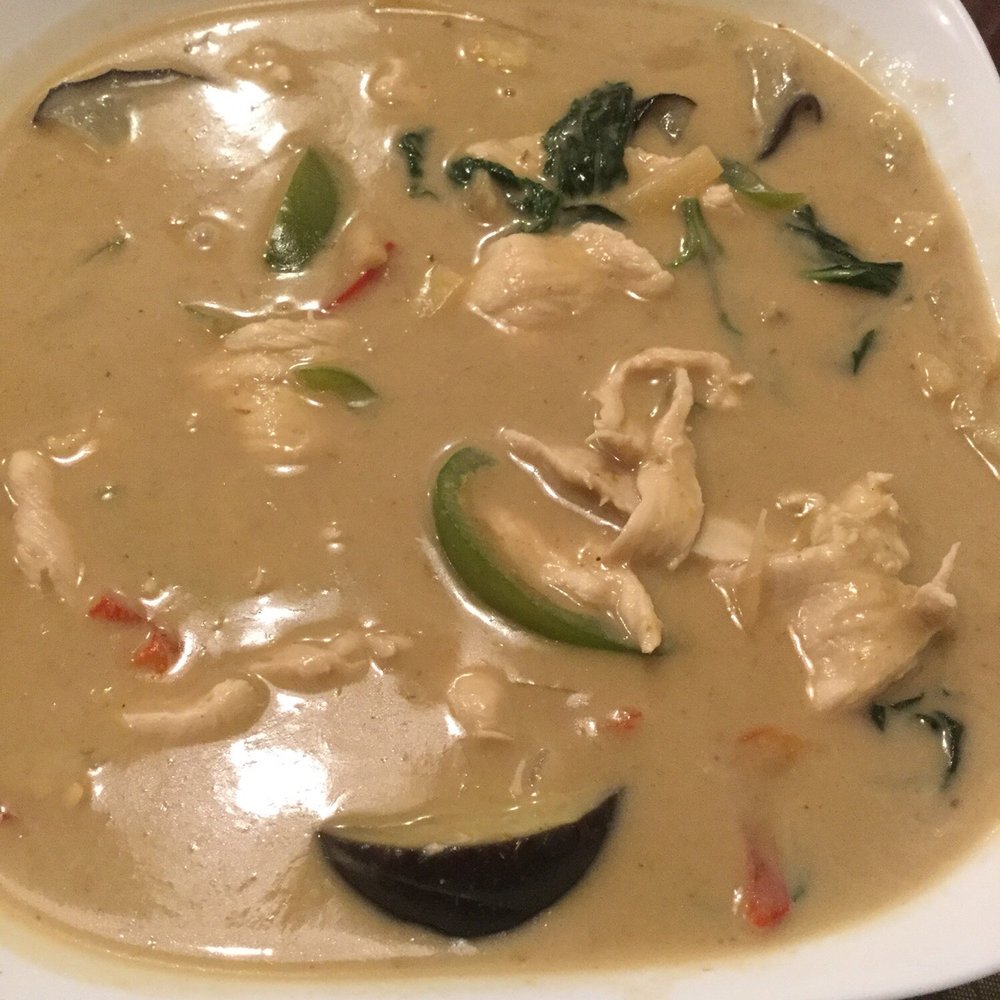 Thai A Kitchen - Green Curry with Chicken. - Thai Near Me - Milwaukee, Wisconsin Thai A Kitchen - Green Curry with Chicken. - Thai Near Me - Milwaukee, Wisconsin