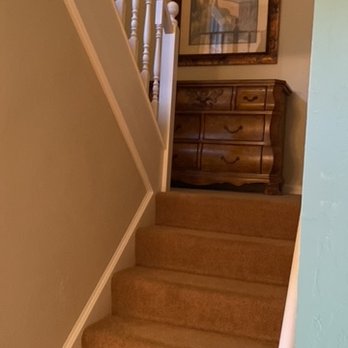 The Bay Painting - Stair Handrails, Spindle's, and Trim After Painting - Painters Near Me The Bay Painting - Stair Handrails, Spindle's, and Trim After Painting - Painters Near Me