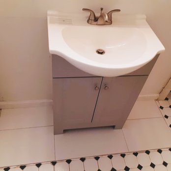 Punch Remodeling - New flooring and vanity - General Contractors Near Me - Morton Grove, Illinois