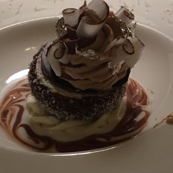 Villa Eugénie - Chocolate mousse with coconut & merengue shavings.  Wow! - Basque Near Me - Biarritz, 64