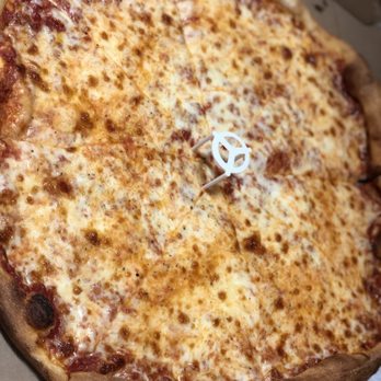 Rosa's Pizza - Regular Pie- That cheese is insane, great sauce and good crust. - Pizza Near Me - Ridgewood, New York Rosa's Pizza - Regular Pie- That cheese is insane, great sauce and good crust. - Pizza Near Me - Ridgewood, New York
