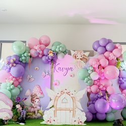 Fairy 1st Birthday #firstbirthday #fairyfirstbirthday #birthdayparty #birthdaybackdrop