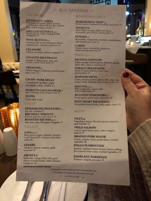 Menu photo 4 Blu Sardinia Redmond, WA