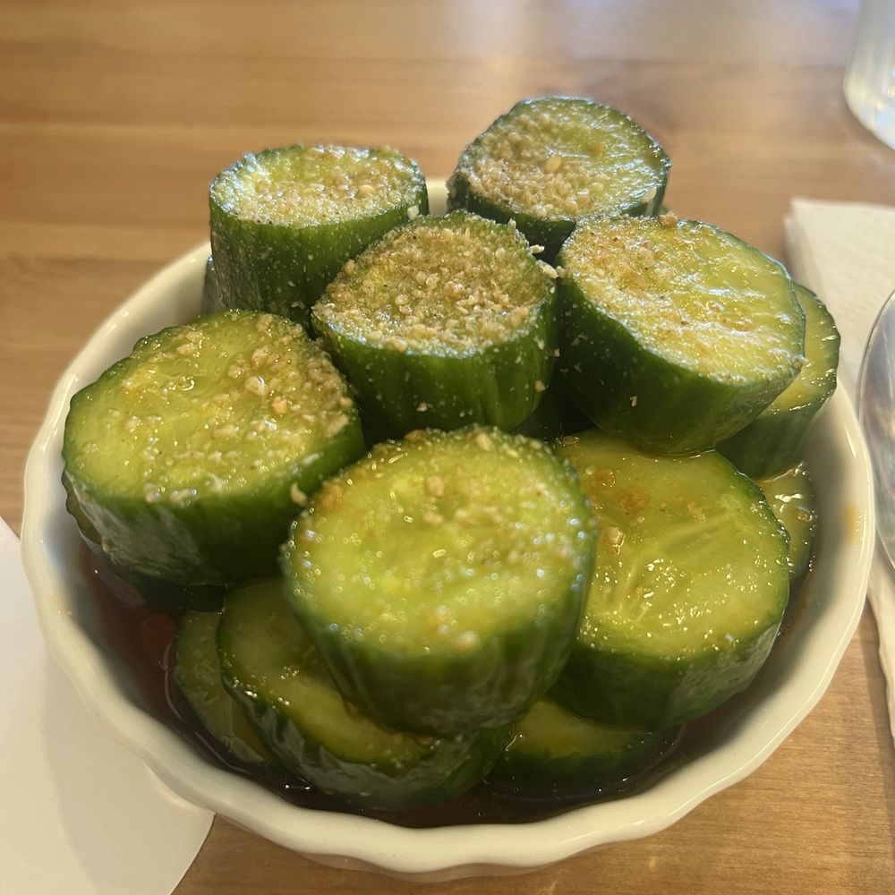 Lucky Pig - Cucumber salad - Korean Near Me - Whittier, California Lucky Pig - Cucumber salad - Korean Near Me - Whittier, California