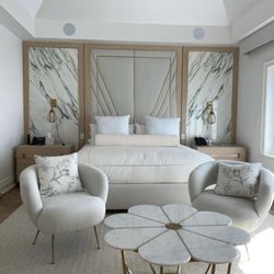First Class Upholstery - Chair and bed and wall panel's